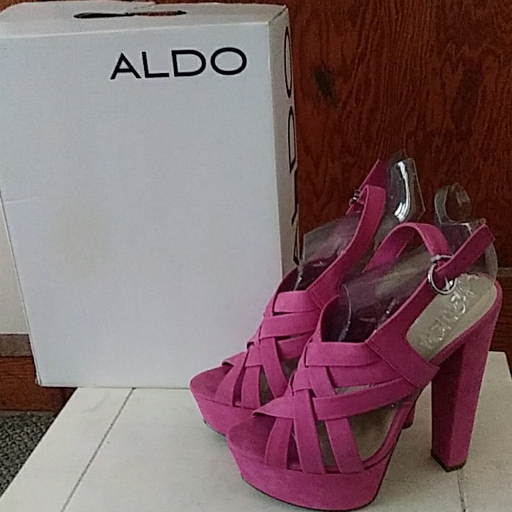 Aldo pink heels
